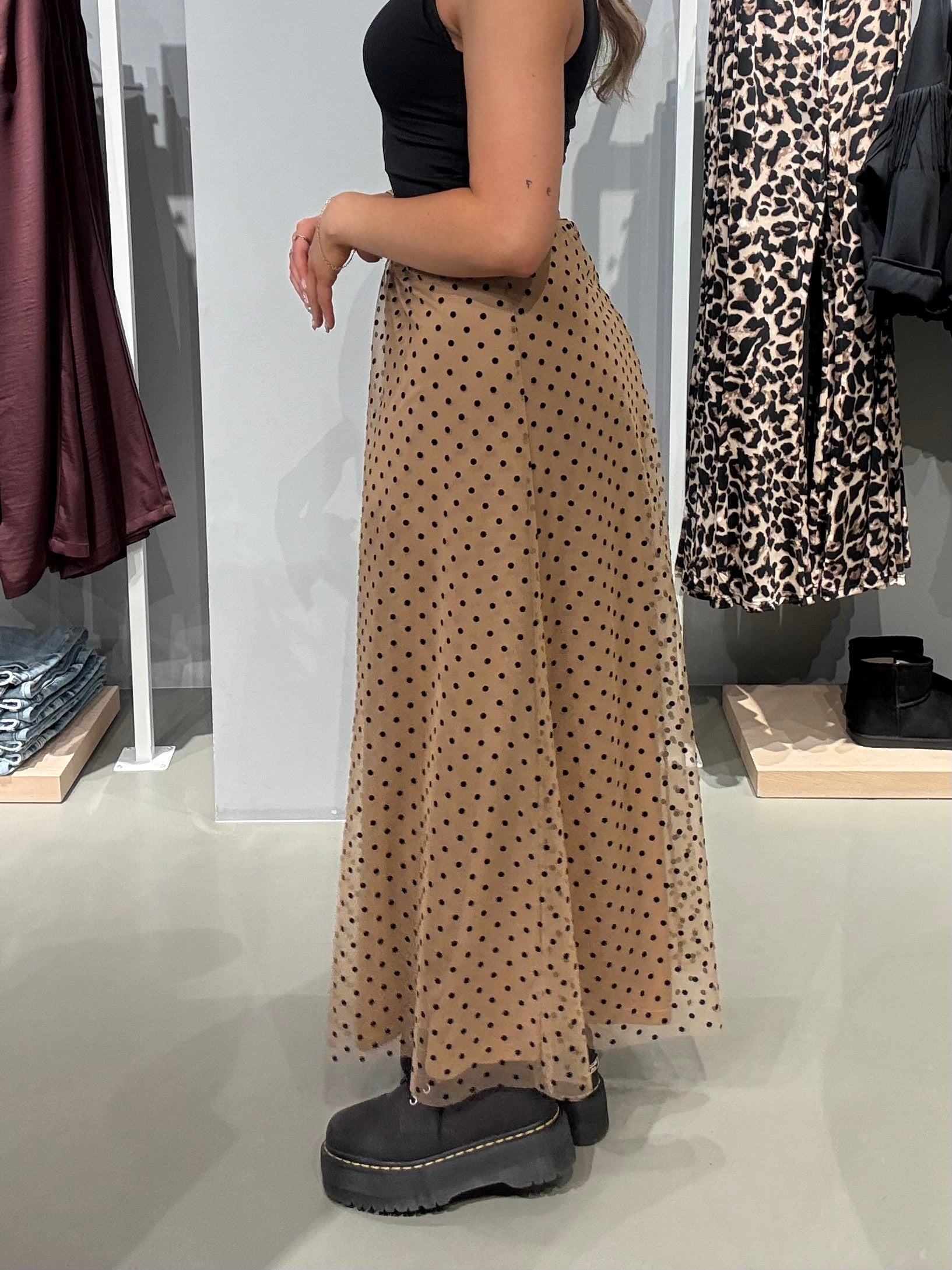 VIELSA Long Skirt - Toasted Coconut